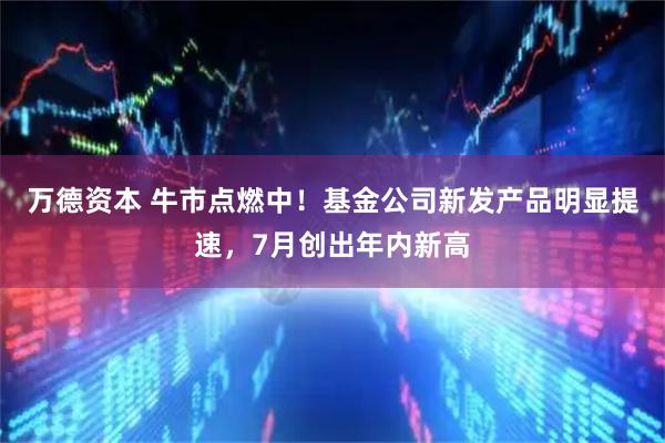 万德资本 牛市点燃中！基金公司新发产品明显提速，7月创出年内新高